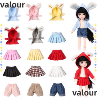 Valour เสื้อฮู้ดแฮนด์เมด กางเกงขาสั้น อุปกรณ์เสริม สําหรับตุ๊กตา BJD