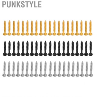 Punkstyle Guitar Pickup Mounting Screws Glossy Precise Thread  Screw Metal Universal for Installation