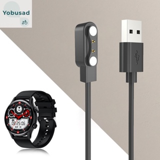 [Yobusad.th] สายชาร์จแม่เหล็ก USB 2 Pin 1 เมตร สําหรับ COLMI I30 Smartwatch