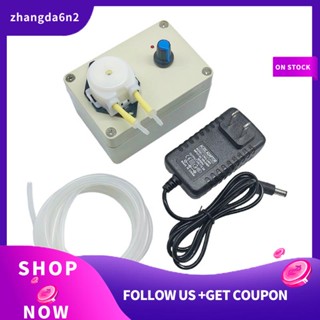 【มีสินค้า】ปั๊มน้ําแบบไมโคร ปรับความเร็วได้ 12V 24V ปลั๊ก US