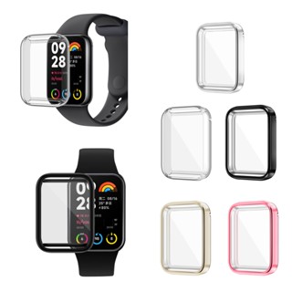 เคส TPU สําหรับ Xiaomi miband 8 Pro ชุบไฟฟ้า นิ่ม นาฬิกา ป้องกันหน้าจอ กรอบเต็มรูปแบบ