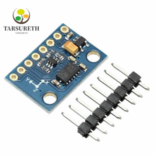 Tarsureth GY-511 LSM303DLHC โมดูลเซนเซอร์วัดความเร็ว อินเตอร์เฟซอนุกรม I2C 3-5V 3 แกน เอาท์พุตข้อมูล 16 บิต 3 แกน คุณภาพสูง