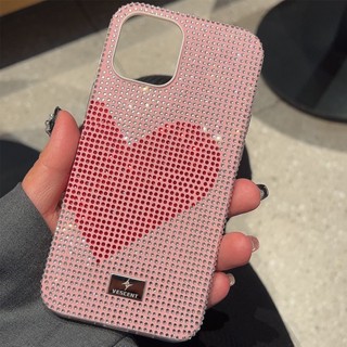 เคสสำหรับไอโฟน 15Promax  เคสเพชร เคสเพชรคริสตัล ใช่แล้วไม่หลุด กันกระแทก ้สำหรับ iPhone 15 14 13 12 11 Pro max 15Plus
