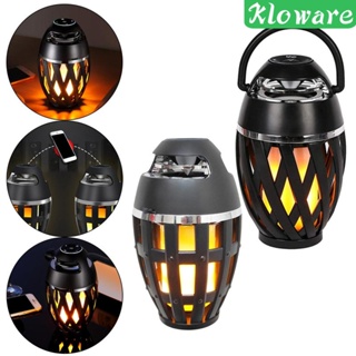 [Kloware] ลําโพงเปลวไฟ LED พร้อมเสียงเบสสเตอริโอ