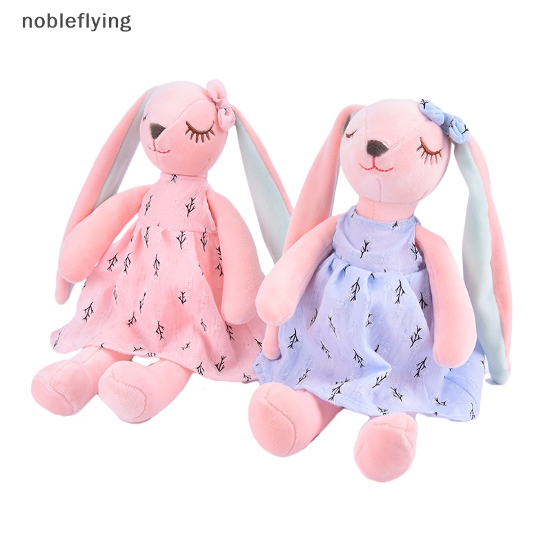 ตุ๊กตากระต่ายหูยาวน่ารัก ของเล่นสําหรับเด็ก nobleflying