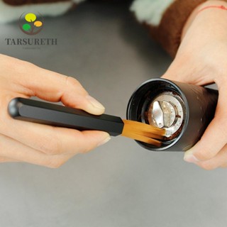 Tarsureth แปรงกาแฟ ด้ามจับไม้ สําหรับทําความสะอาดเมล็ดกาแฟ