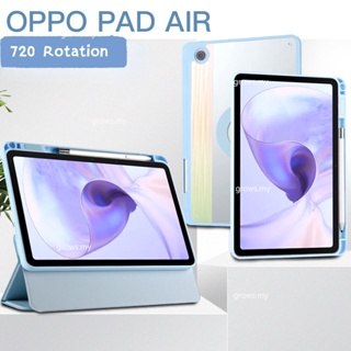 เคสแม่เหล็ก หมุนได้ 720 องศา ถอดออกได้ สําหรับ OPPO Pad Air 10.36 นิ้ว 2022 OPD2102 X21N2