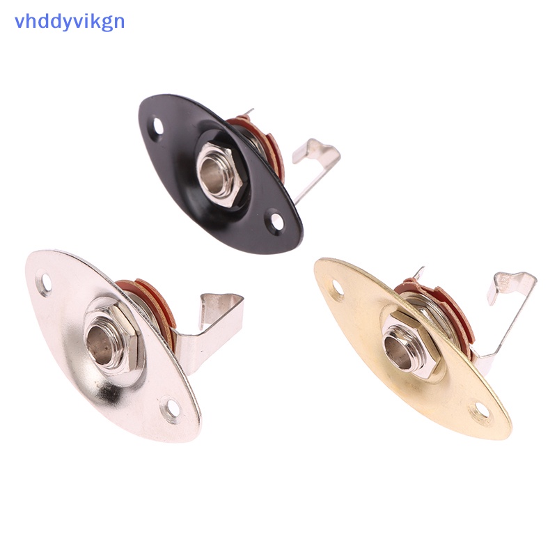 1 ชุด Metal Output jack อุปกรณ์เสริมสําหรับกีตาร์ไฟฟ้า