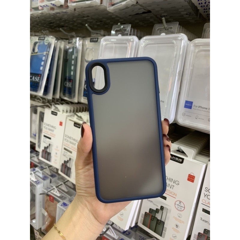 เคสโทรศัพท์มือถือ กันลายนิ้วมือ สําหรับ iPhone X XS Max XR 11 12 Pro Max