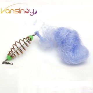 ตาข่ายตกปลา พร้อมกับดักเหยื่อตกปลา ไนล่อน พร้อมลูกปัดเรืองแส…