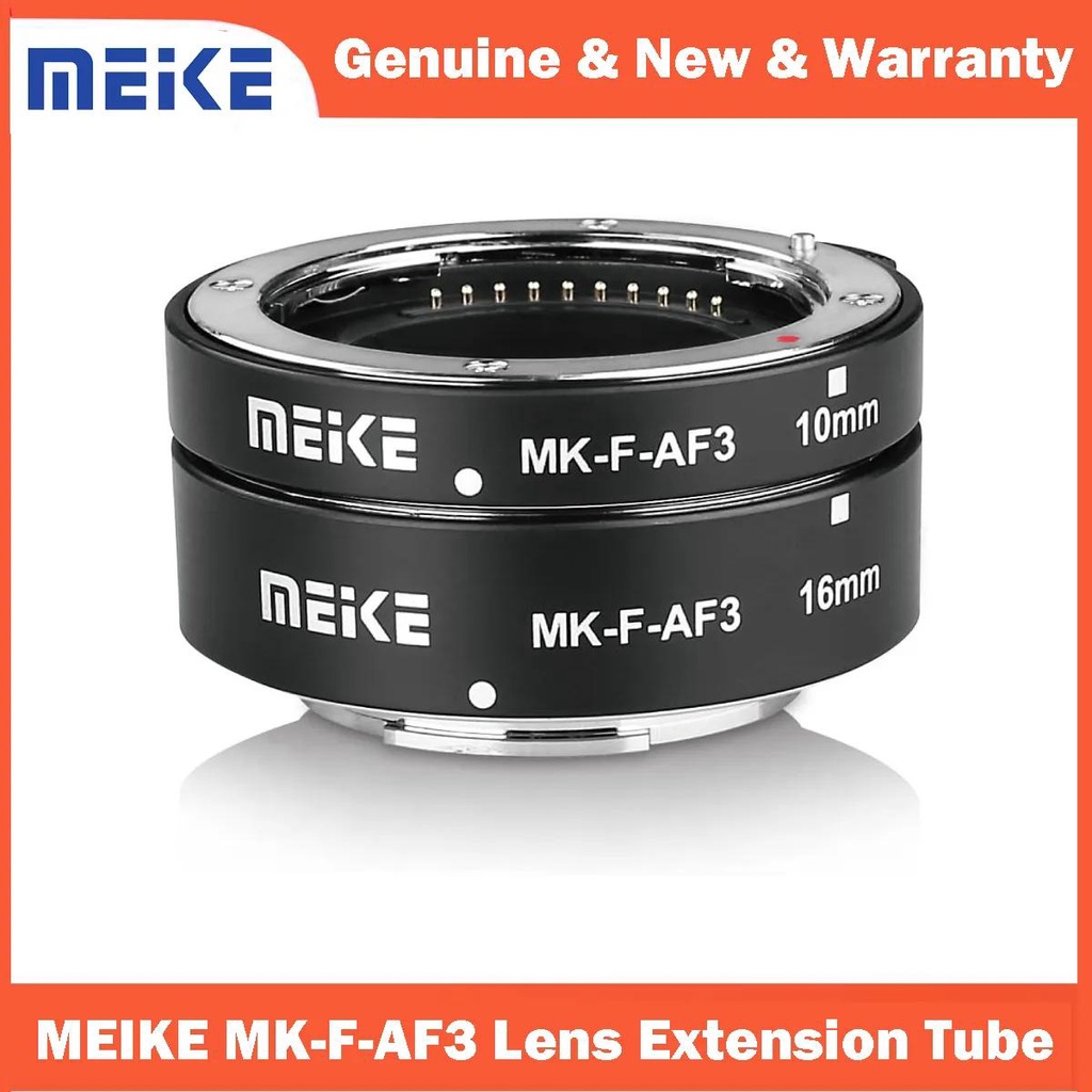 MEIKE MK-F-AF3 Auto Fucus Macro Extension Tube สําหรับกล้อง Fujifilm Mirrorless X-T1 X-T2 X-Pro1 X-P