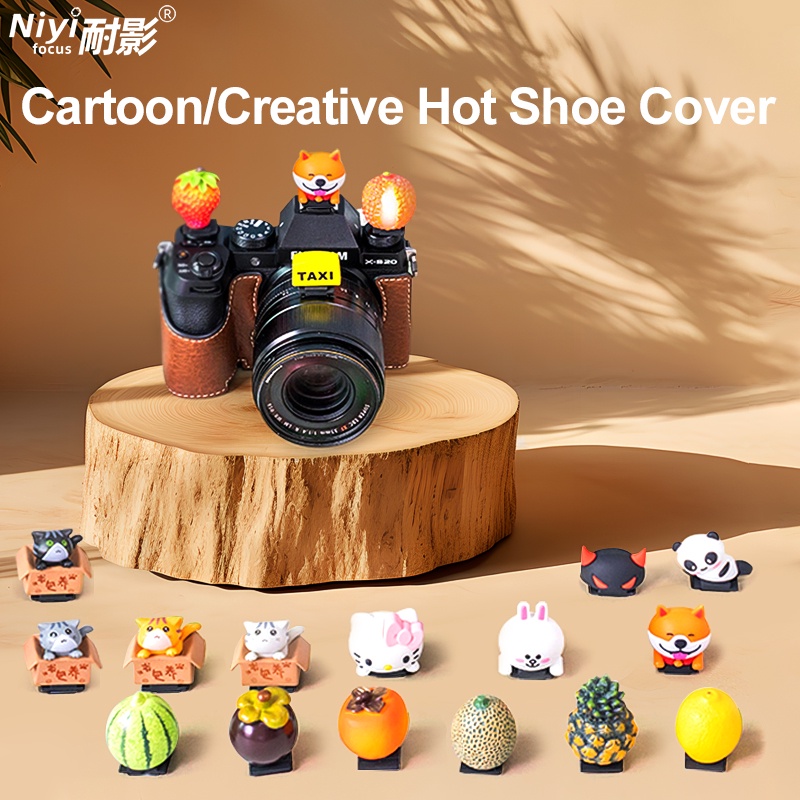 ฝาครอบกล้อง DSLR ลายการ์ตูนแพนด้า แมว สุนัขน่ารัก แบบสร้างสรรค์