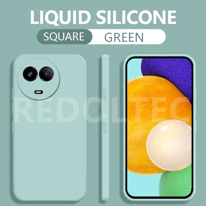 เคสโทรศัพท์ซิลิโคน TPU แบบนิ่ม ผิวด้าน บางพิเศษ ป้องกันกล้อง สีแคนดี้ สําหรับ Realme 11X Realme 11 5G Realme 11 4G