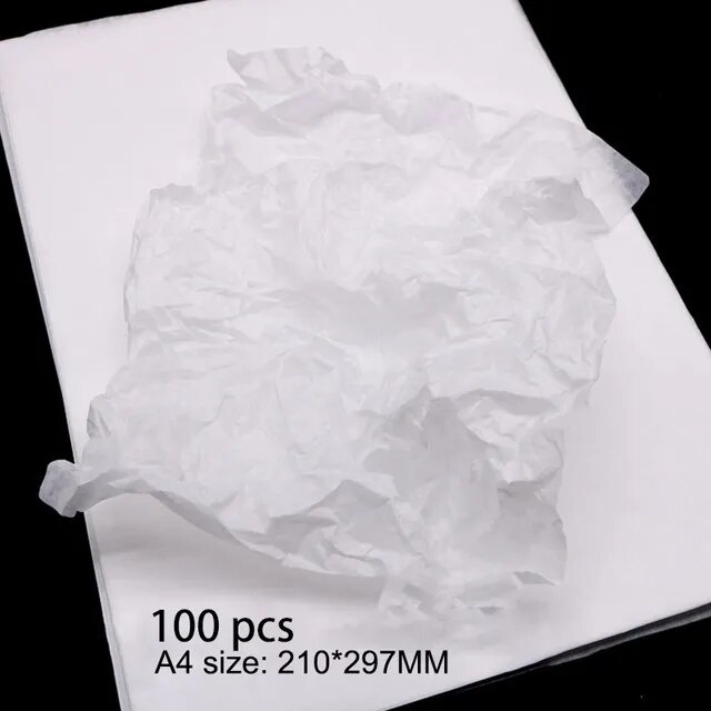 100Sheets/Pack A4/A5 Liner Tissue Paper for Clothing Shirt Shoes DIY Handmade Translucent Wine Wrapping Papers Gift Pack