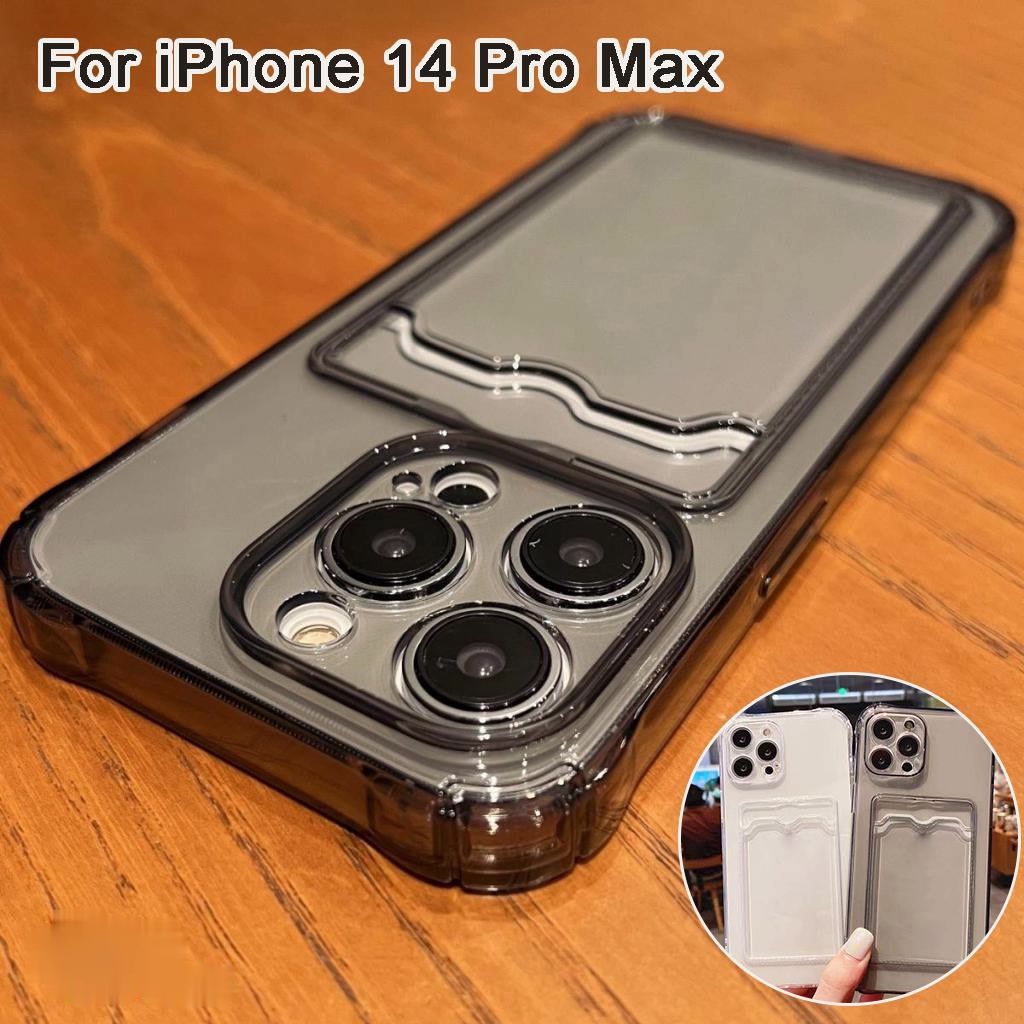 การ์ด เคสโทรศัพท์ For iPhone 11 13 16 pro max Case iPhone 13 14 15 pro max 12 13 pro max 7 8 Plus 13 Pro SEโปร่งใส - ภาพย่อย 2