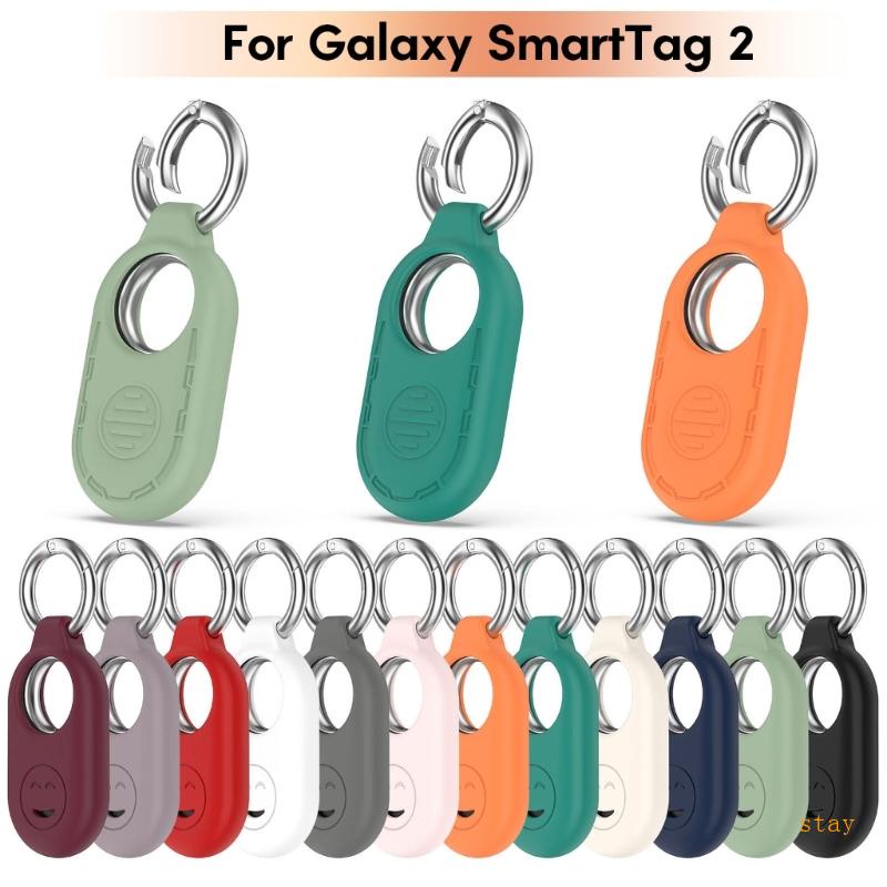 เคสป้องกัน พร้อมพวงกุญแจ ป้องกันการสูญหาย สําหรับ Smart Tag 2