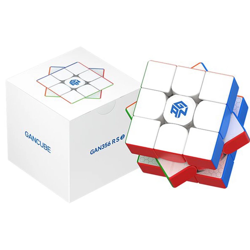 Gan 356 RS2 3X3 Cube Professional Gan 356RS2 3x3x3 Cube Stickerless ปริศนาการศึกษาของเล่นสำหรับเด็ก