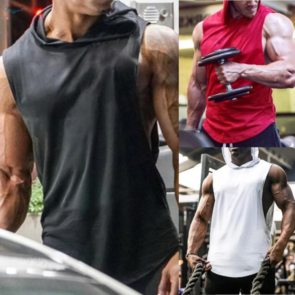 Gym Men Muscle Sleeveless Shirt Tank Top Bodybuilding Sport