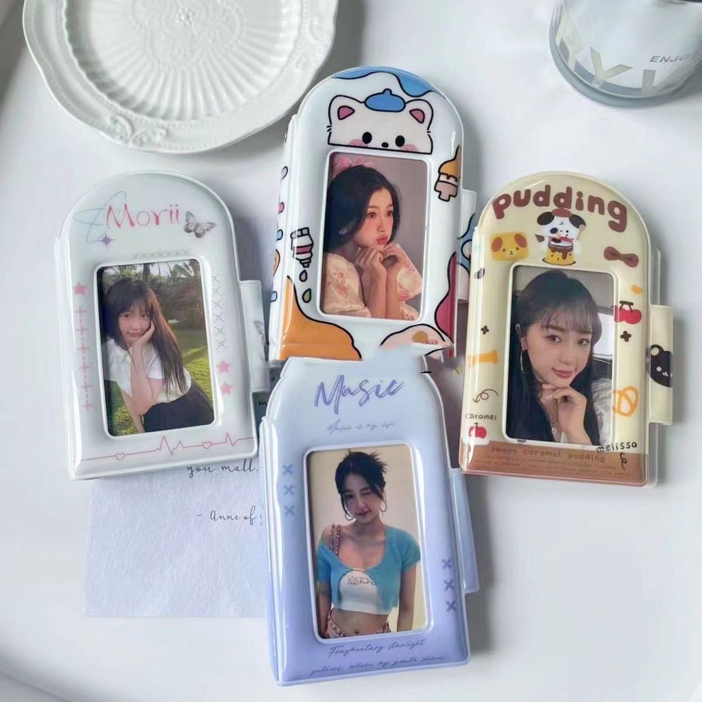 อัลบั้มรูปภาพ โพลารอยด์ ไอดอล ขนาด 3 นิ้ว สําหรับใส่บัตร หนังสือ ลูกสุนัข