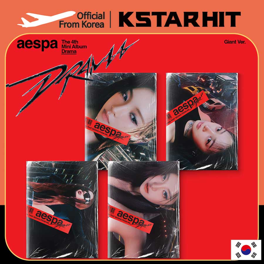 (Giant / member ver.) aespa - 4th mini album [Drama]