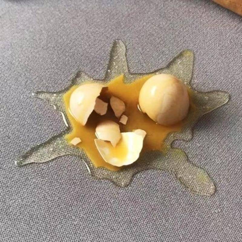 ของเล่นตลก ที่วางโทรศัพท์มือถือ รูปไข่หัก สร้างสรรค์ สําหรับแกล้งคน