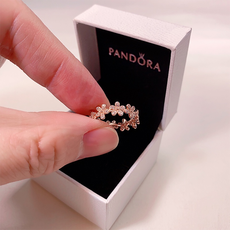 🔥สินค้าพร้อมส่งในไทย🔥Pandora แท้ แหวน pandora pandora ring S925 Silver แหวนผู้หญิง แหวนแฟชั่น ของขวัญวาเลนไ kuergasy