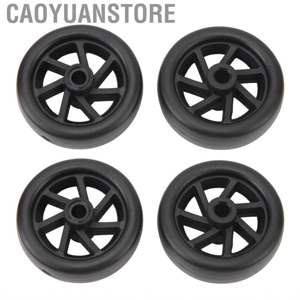Caoyuanstore 4Pcs Luggage Wheel Suitcase Wheels Universal Caster PVC Accessory for Replacement