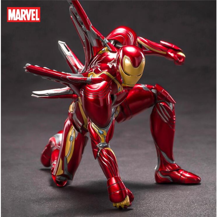 BFT ZD ของแท้ Marvel Avengers Ironman MK L Articulated 16Cm Action Figures Toys