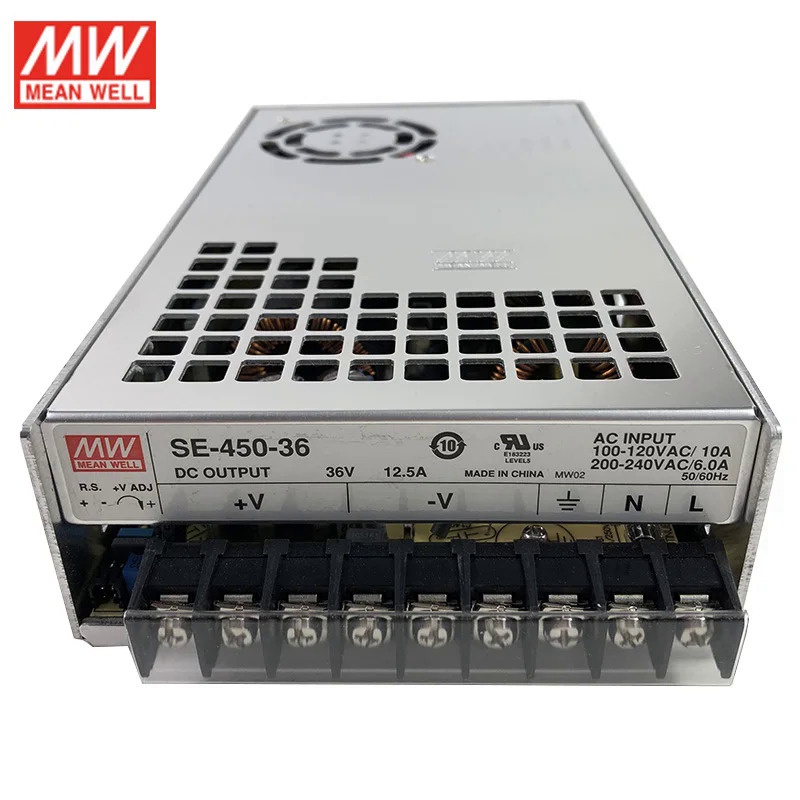 SE-450-36 MEAN WELL 450W 36V Switching Power Supply 110 V/220 V AC ถึง 36V DC 12.5A 450W Meanwell dc
