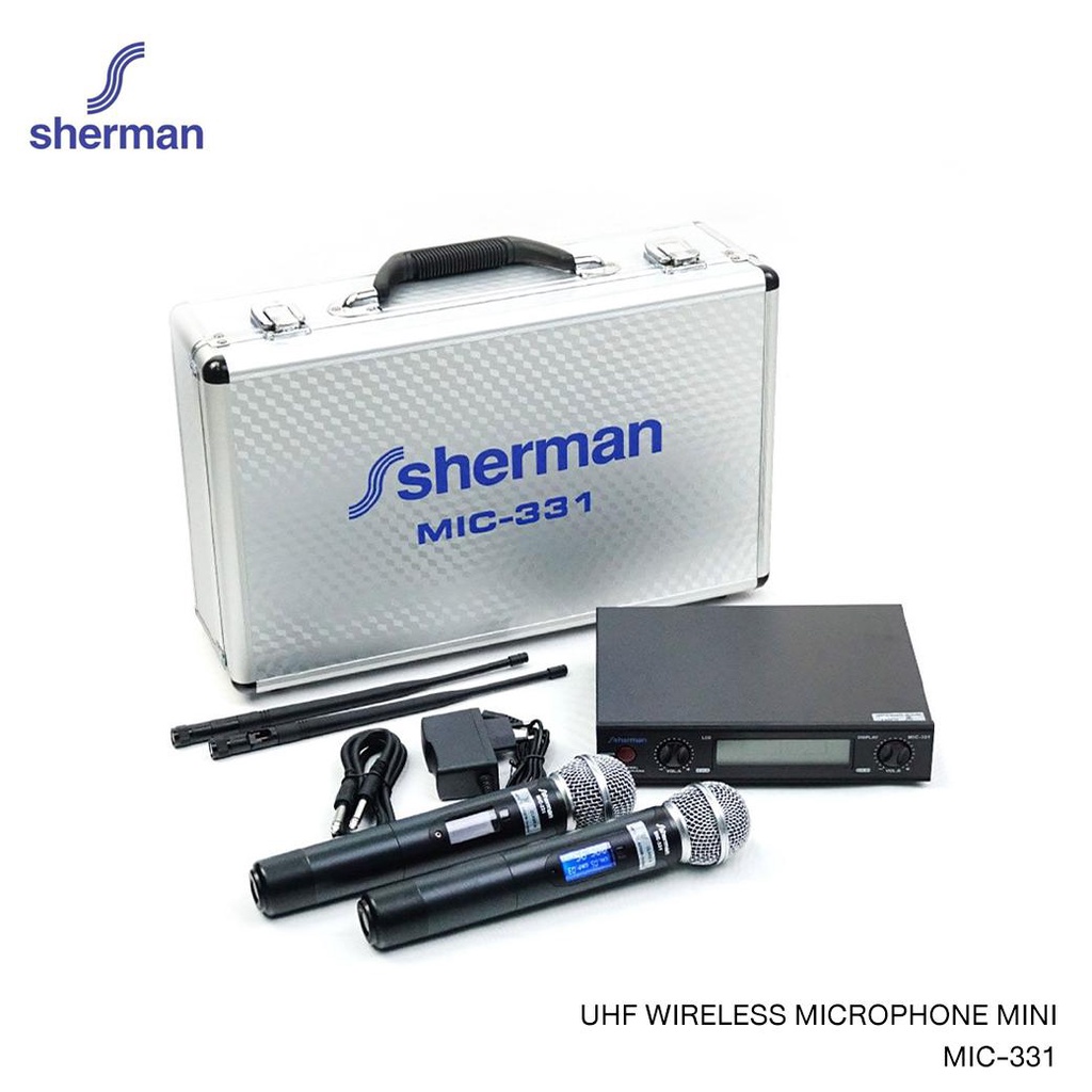 SHERMAN UHF WIRELESS MICROPHONE MINI #MIC-331