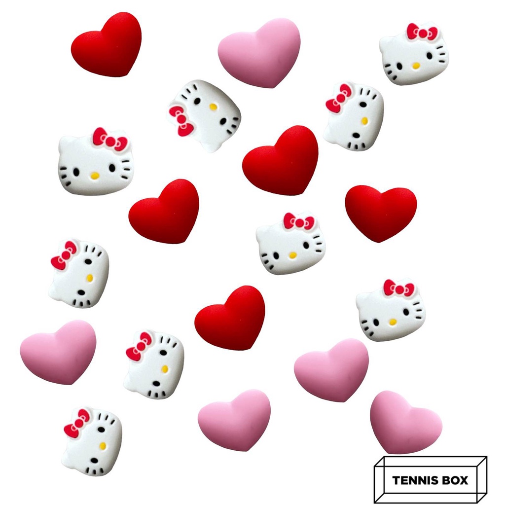 กันสะเทือนเทนนิส เทนนิส ลายหัวใจ คิตตี้ ส่งเร็ว Tennis dampener