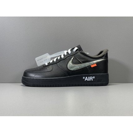Nike OFF-WHITE x Air Force 1 Low '07 ' MoMA Black  AV5210-001 Men's And Women's Sneakers / Shoes
