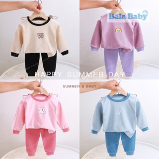 ชุดนอนเด็ก เสื้อแขนยาวกางเกงขายาว ผ้าสำลี เนื้อผ้านุ่มๆ อุ่น…