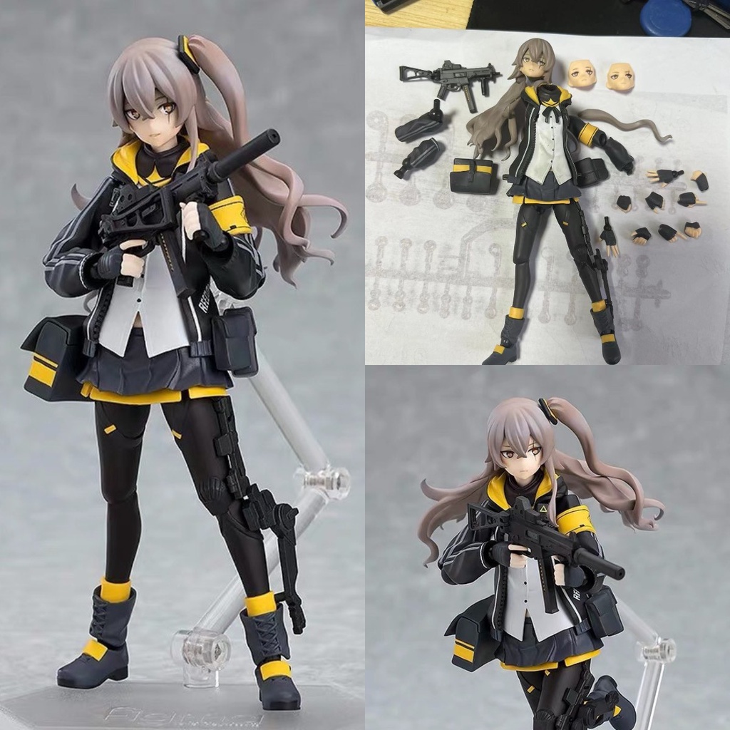 Anime MaxFactory Girls Frontline UMP45 figma Movable Doll Decorative Boxed Figure Model