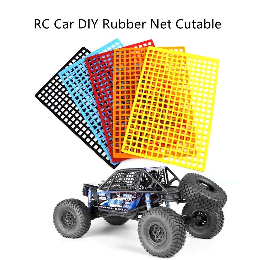 ตาข่ายยาง สําหรับตกแต่งหน้าต่างรถบังคับ TRX4 Slash UDR SCX10 90046 Wraith RR10 RBX10
