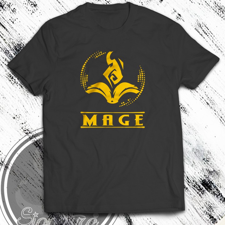 พร้อมส่ง เสื้อสีขาว - Signatura Tees MLBB LOL เสื้อยืด Mage ออกแบบเสื้อเชิ้ตพิมพ์