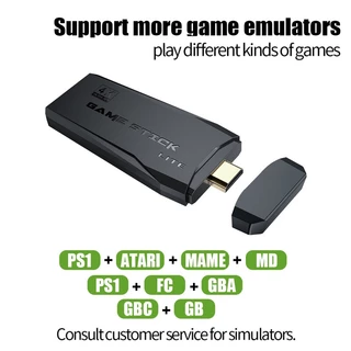 วิดีโอเกม เครื่องเล่นเกม คอนโซล เกมรองรับ AV/HDMI 4K คอนโซลเกมส์ เกมคอนโซลทีวี Joystick Game Stick TV Video Game Console