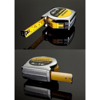 ตลับเมตร Stanley 5 เมตร สเตนเลส อย่างดี มีแผง มีกล่อง
