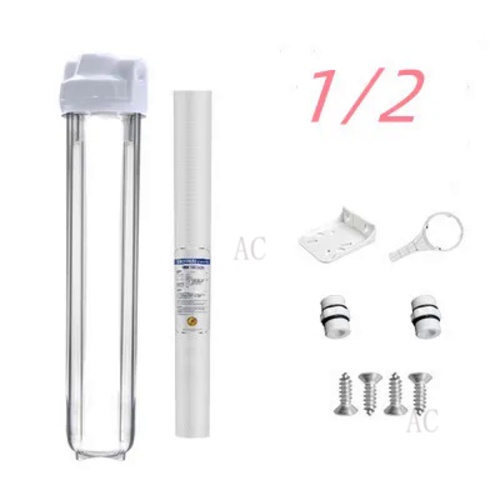 AC 1/2 3/4 quick connection 20 inch filter water filter housing cartridge for water filter Fittings pp sediment filter