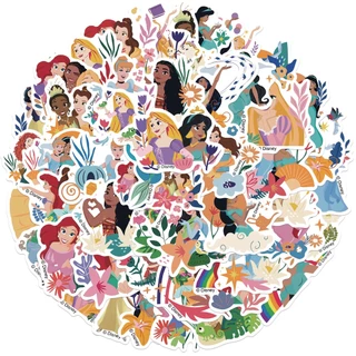 ❉ Mixed Cartoon Princess Series 03 Stickers ❉ 50Pcs/Set Fashion DIY Waterproof Decals Doodle Stickers
