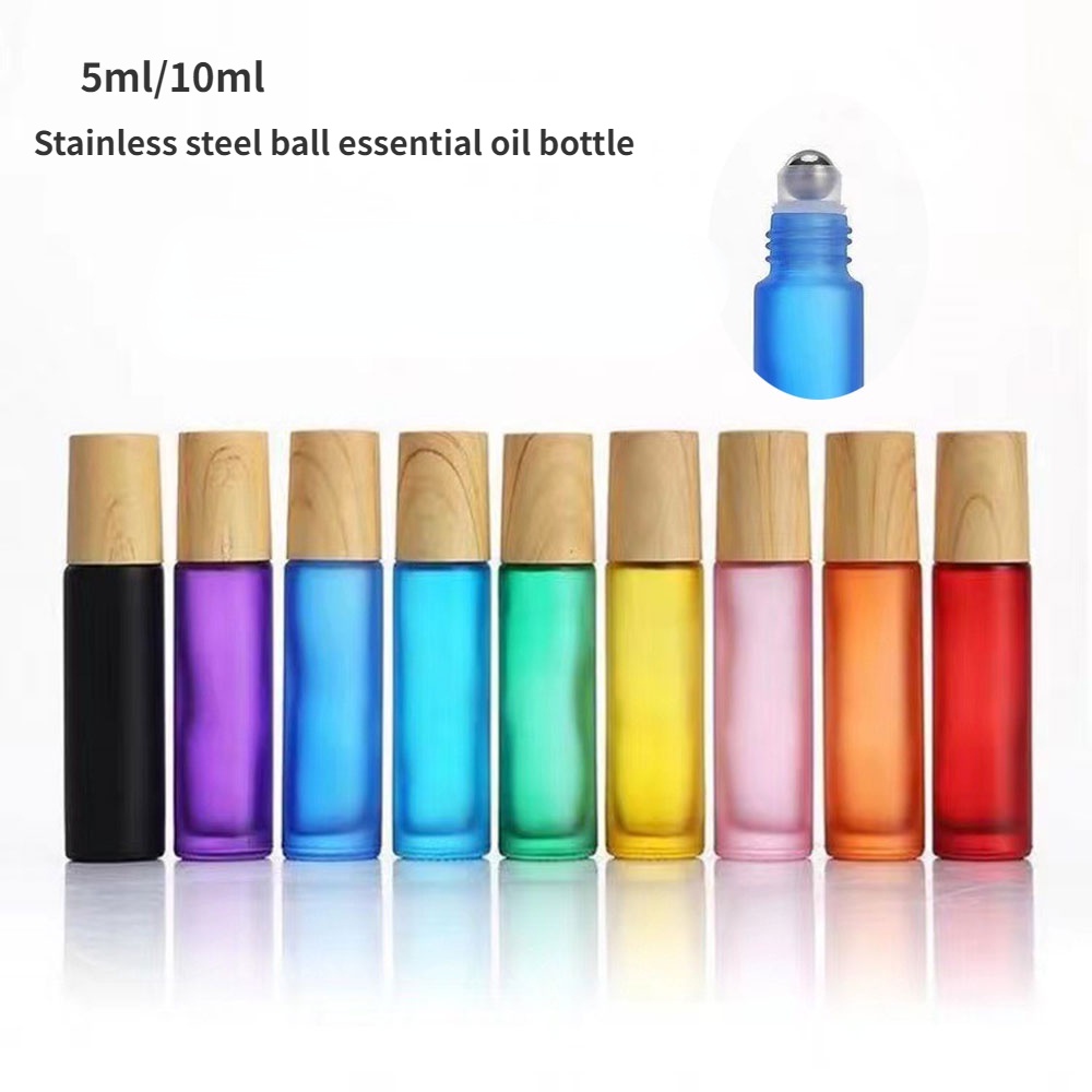 ขวดแก้วใส่โลชั่น น้ํามันหอมระเหย แบบพกพา ขนาด 5-100 มล. 1 ชิ้น