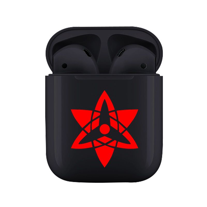 ชุดหูฟังบลูทูธไร้สาย ลายนารูโตะ Akatsuki Payne Ori edge ขนาดเล็ก สําหรับ apple android