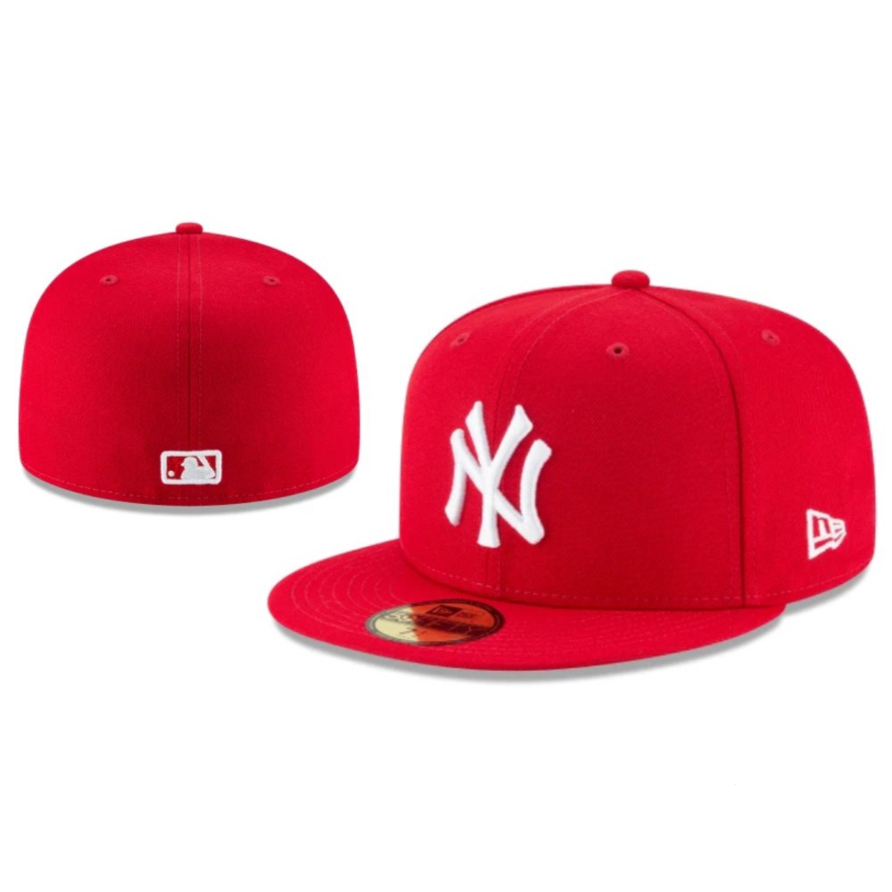 หมวกผู้ชายผู้หญิง SnapBack cap W Close Full Fit Hat หมวกแก๊ปแฟชั่นฮิปฮอป