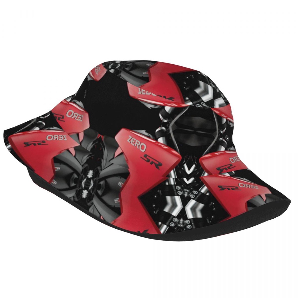 โลโก้รถจักรยานยนต์ ZERO (7) ผู้ใหญ่บังแดดหมวกถังหมวก Sun หมวกหญิงสไตล์ญี่ปุ่น All-Match Street สวมใส