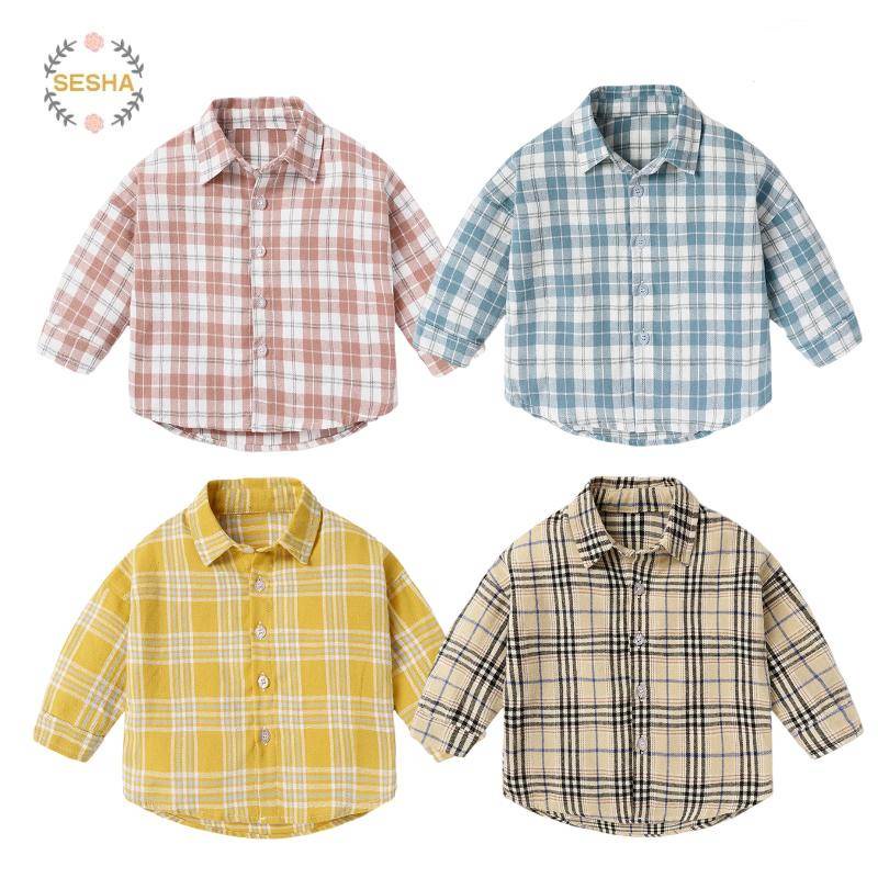 เสื้อเชิ้ตแขนยาวลําลอง ผ้าฝ้าย 100% ผ้าออกซ์ฟอร์ด ลายสก๊อต พลัสไซซ์ สําหรับผู้ชาย