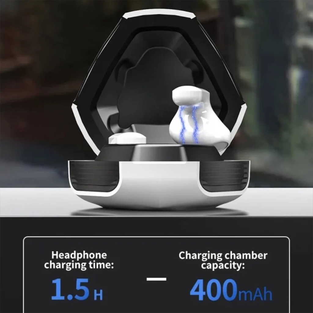 หูฟังบลูทูธไร้สาย 5.2 สเตอริโอ HIFI เสียงไม่หาย ขนาดเล็ก สําหรับสมาร์ทโฟน TWS