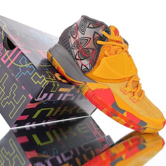 【5 COLOR】100% Original Nike Kyrie 6 Pre-Heat "Beijing" Irving 6 sports basketball shoes
