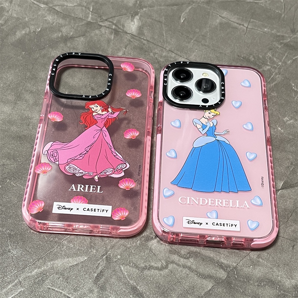 Drop proof CASETIFY phone case for iPhone 15 15Plus 15pro 15promax 14 14pro 14promax soft case for 13 13pro 13promax princess for 12pro 12promax iPhone 11 case high-quality