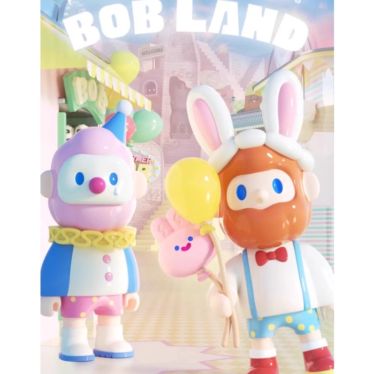 ของแท้FARMER BOB Paradise Fantasy Series Blind Boxผลิตภัณฑ์ใหม่Bob8 Generationแฟนอินเทรนด์ของขวัญรูป