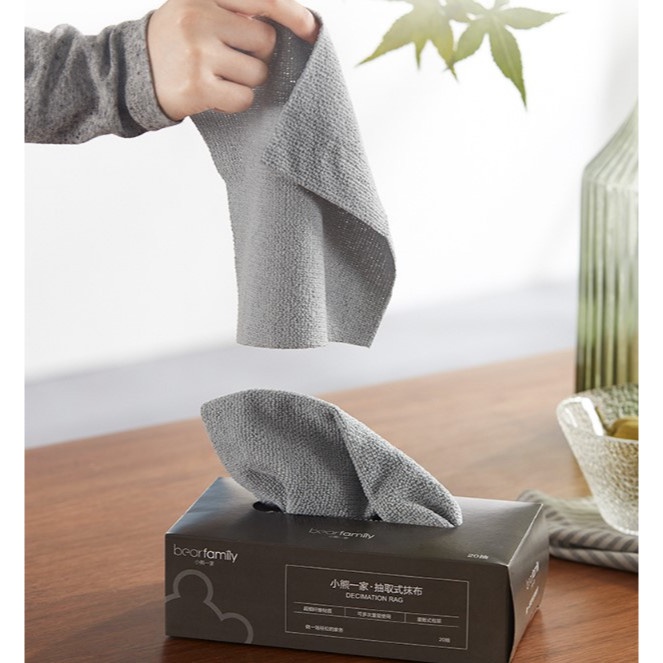 ผ้าไมโครไฟเบอร์ ทิชชู่ผ้าไมโครไฟเบอร์ สำหรับ ทําความสะอาด ทิชชู่ผ้า เช็ดจาน พร้อมส่งจากไทย